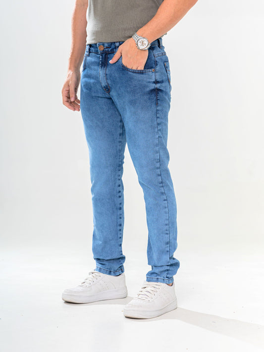 Calça Jeans PRS Skinny Sky Blue Sem Bolso Celular