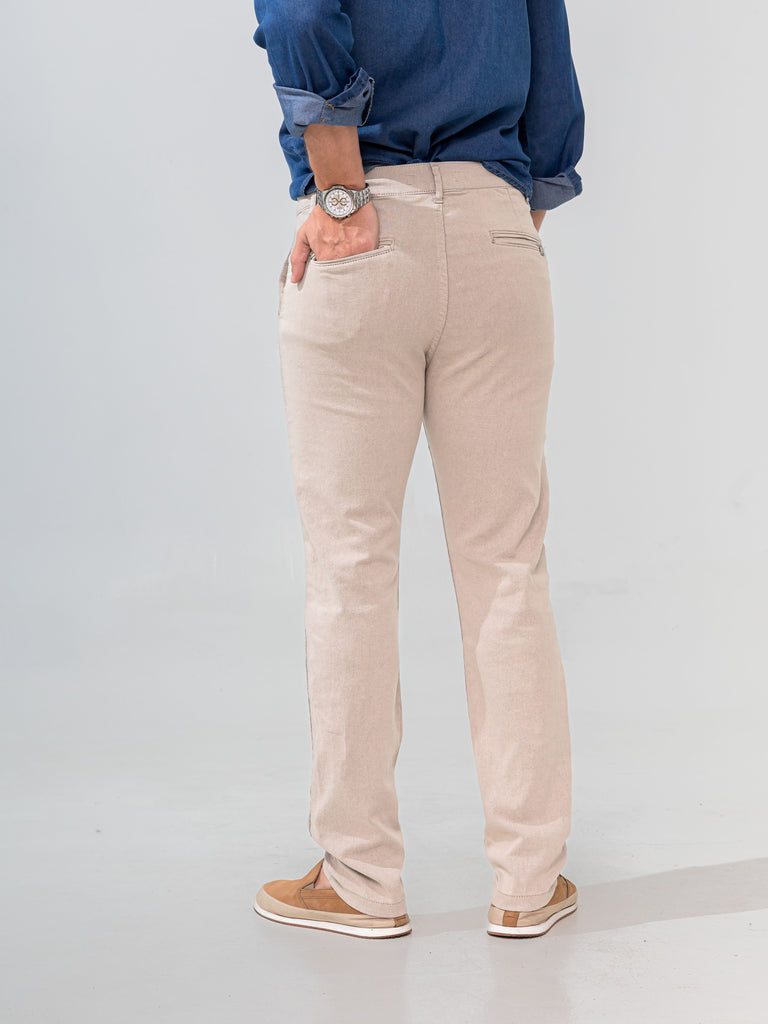 Calça Sarja PRS Sport Fino Bege