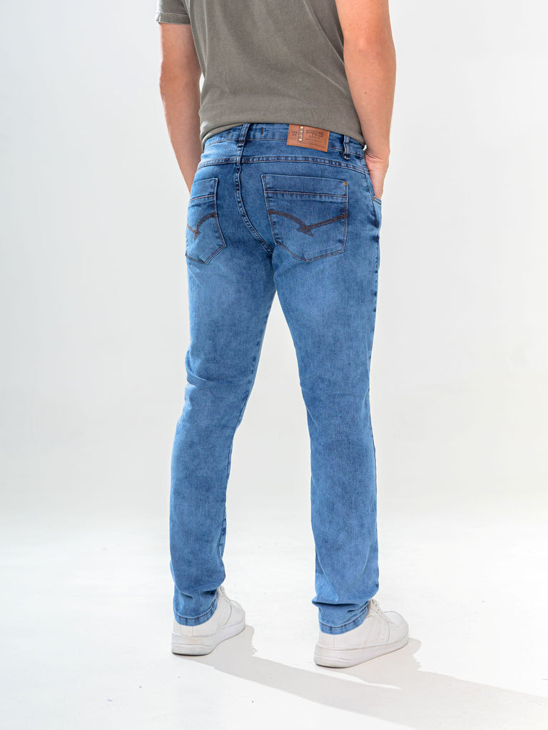 Calça Jeans PRS Skinny Sky Blue Sem Bolso Celular