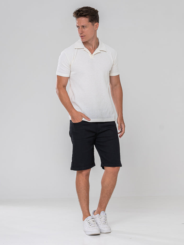Bermuda Jeans PRS Preta
