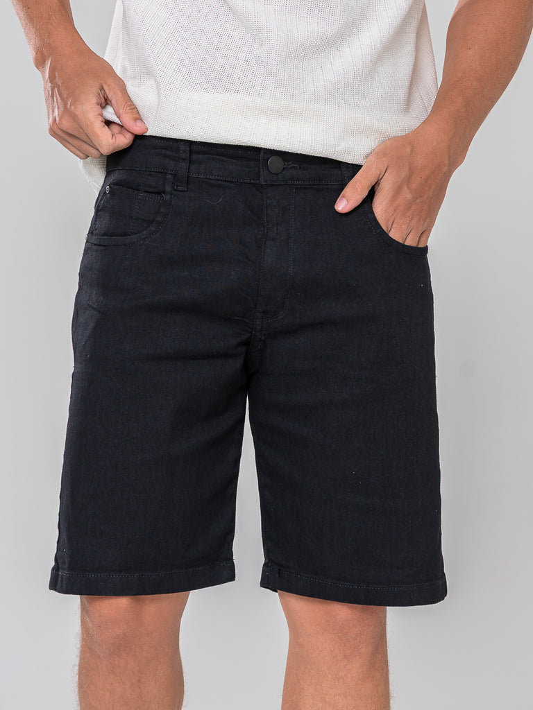 Bermuda Jeans PRS Preta