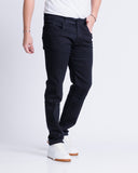 Calça Jeans PRS Preta Lisa Skinny Com Bolso Celular