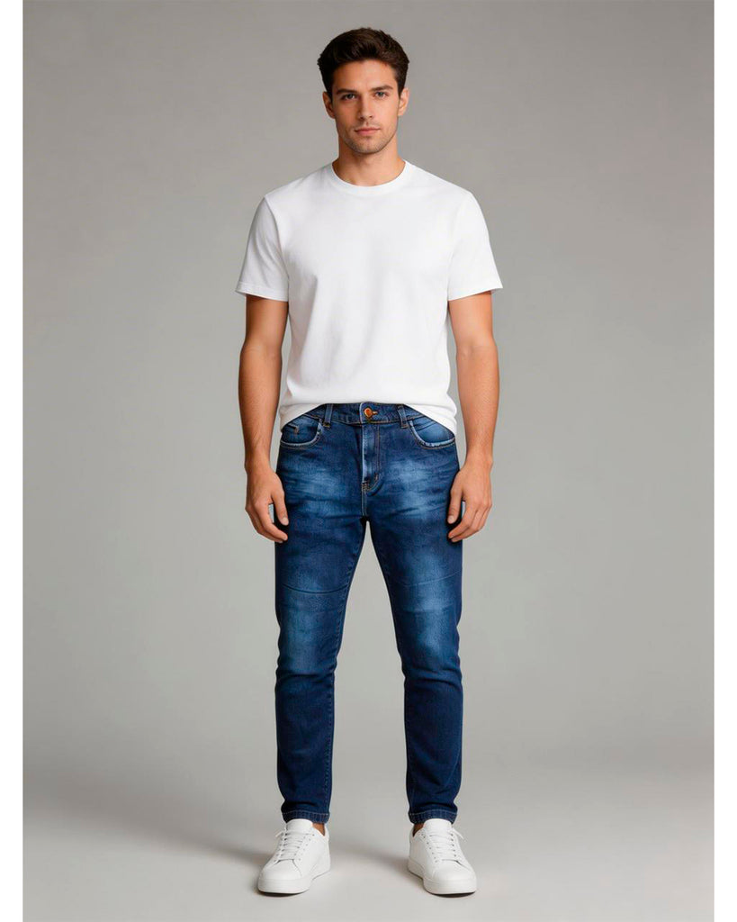 Calça Jeans PRS Skinny Com Bolso Celular