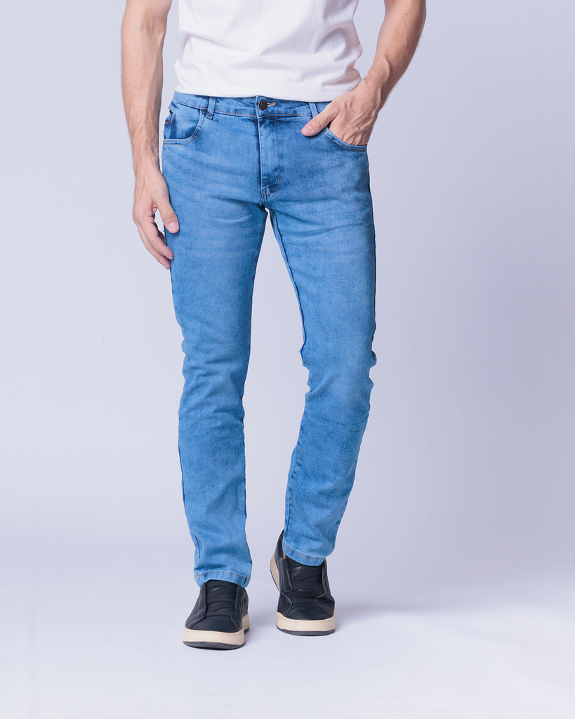 Calça Jeans PRS Skinny Com Bolso Celular