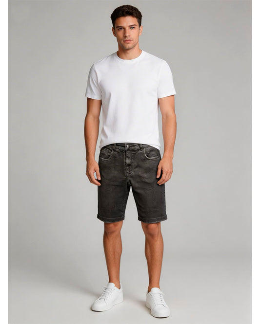 Bermuda Jeans PRS Preta