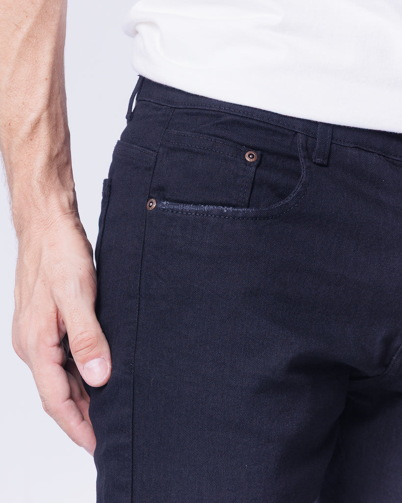 Calça Jeans PRS Preta Lisa Skinny
