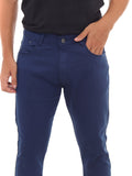 Calça Sarja PRS Skinny Azul Cobalto Sem Bolso Celular