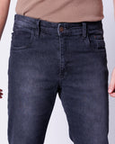 Calça Jeans Cowboy Masculina Country com Bolso Celular Preta Stonada
