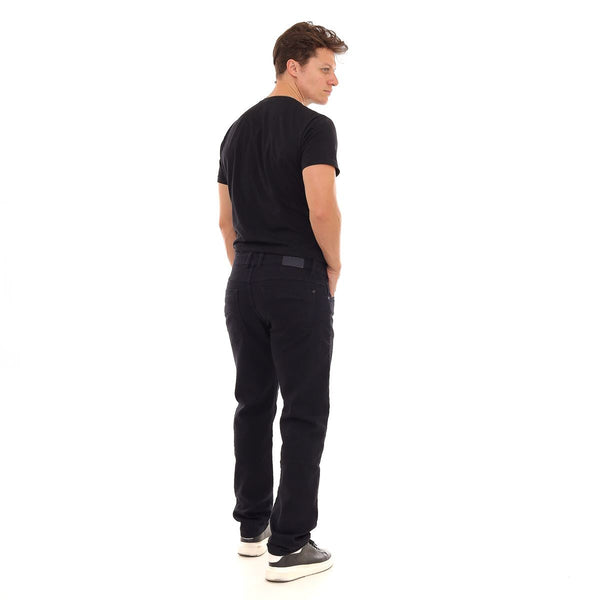 Calça Jeans PRS Comfort Preta Sem Bolso Celular
