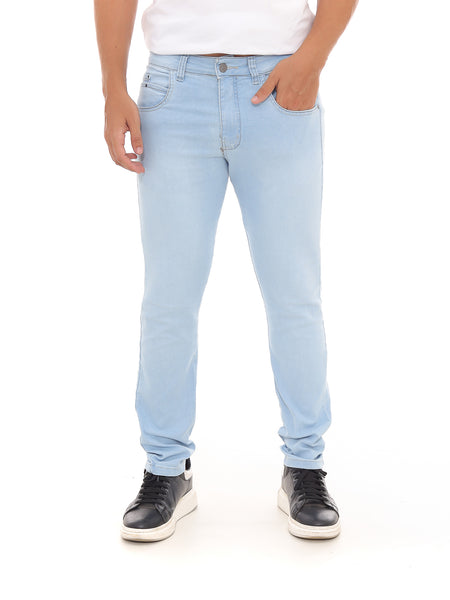 Calça Jeans PRS Skinny Sky Blue Sem Bolso Celular