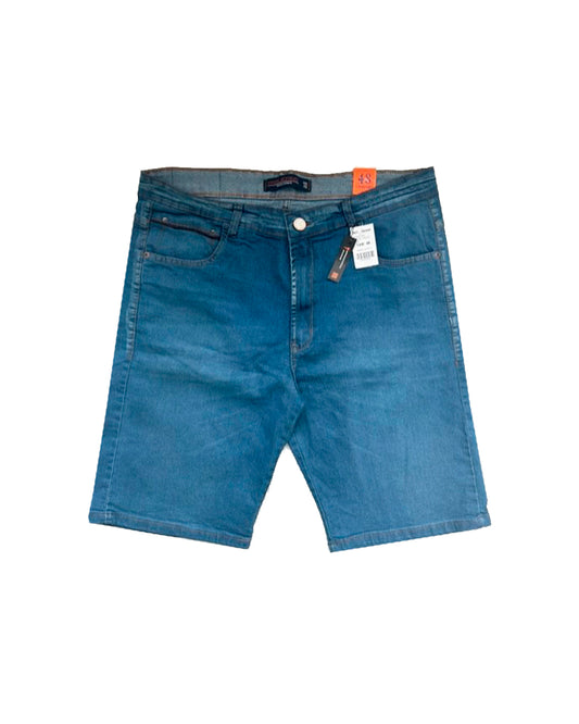 Bermuda masculina jeans plus size