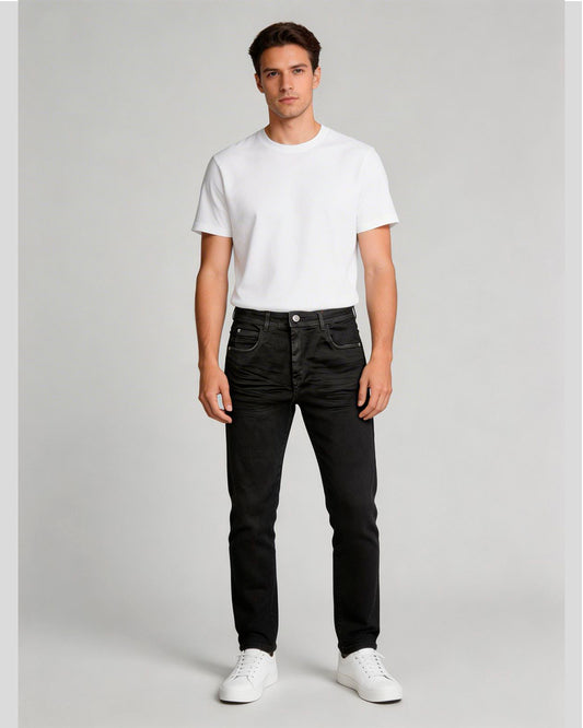 Calça Jeans PRS Comfort Black Basic