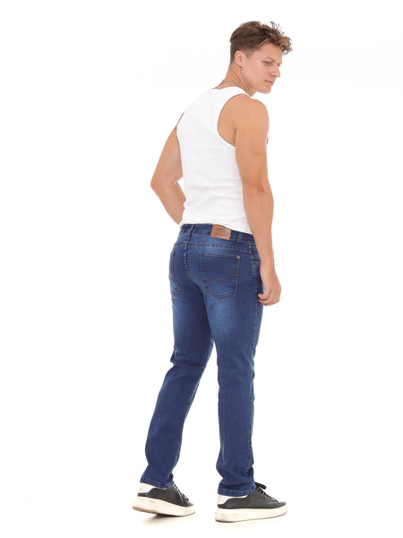 Calça Jeans PRS Comfort Basica Sem Bolso Celular