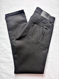 Calça Jeans PRS Preta Lisa Skinny Com Bolso Celular