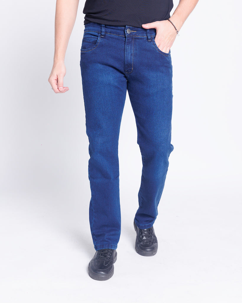 Calça Jeans PRS Comfort Azul Lisa Básica