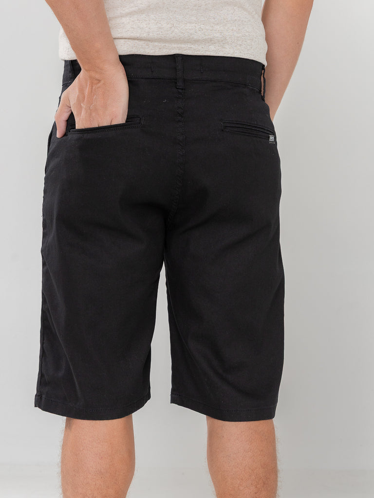 Bermuda Sarja Preta Sport Fino