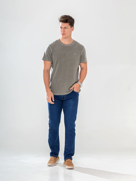 Calça Jeans PRS Skinny Azul Básica