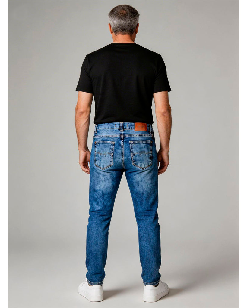 Calça Jeans PRS Skinny Com Bolso Celular
