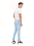 Calça Jeans PRS Skinny Sky Blue Sem Bolso Celular