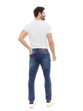 Calça Jeans PRS Skinny Lavagem Laser Com Bolso Celular