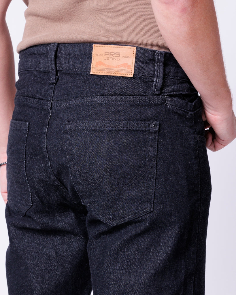 Calça Jeans Cowboy Masculina Country com Bolso Celular Preta