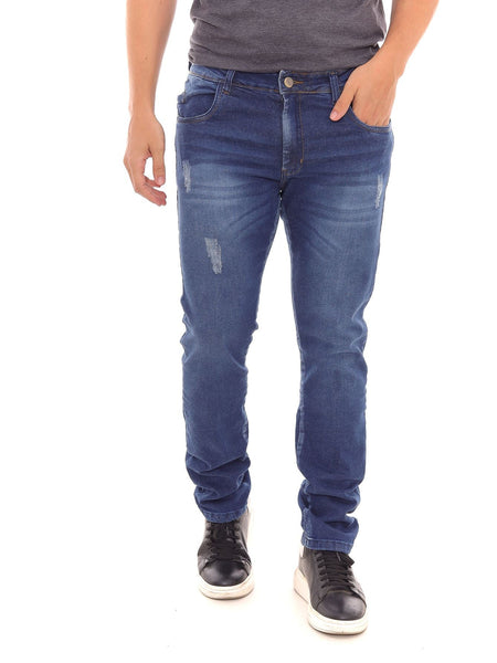 Calça Jeans PRS Skinny Denim Com Bolso Celular