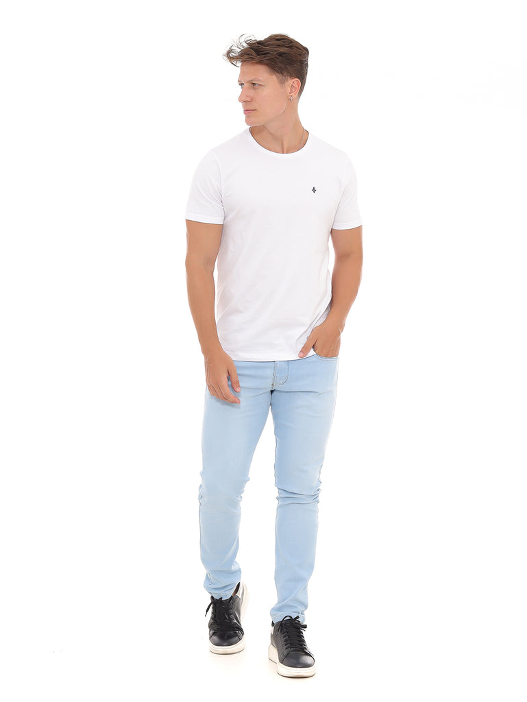 Calça Jeans PRS Skinny Azul Clara