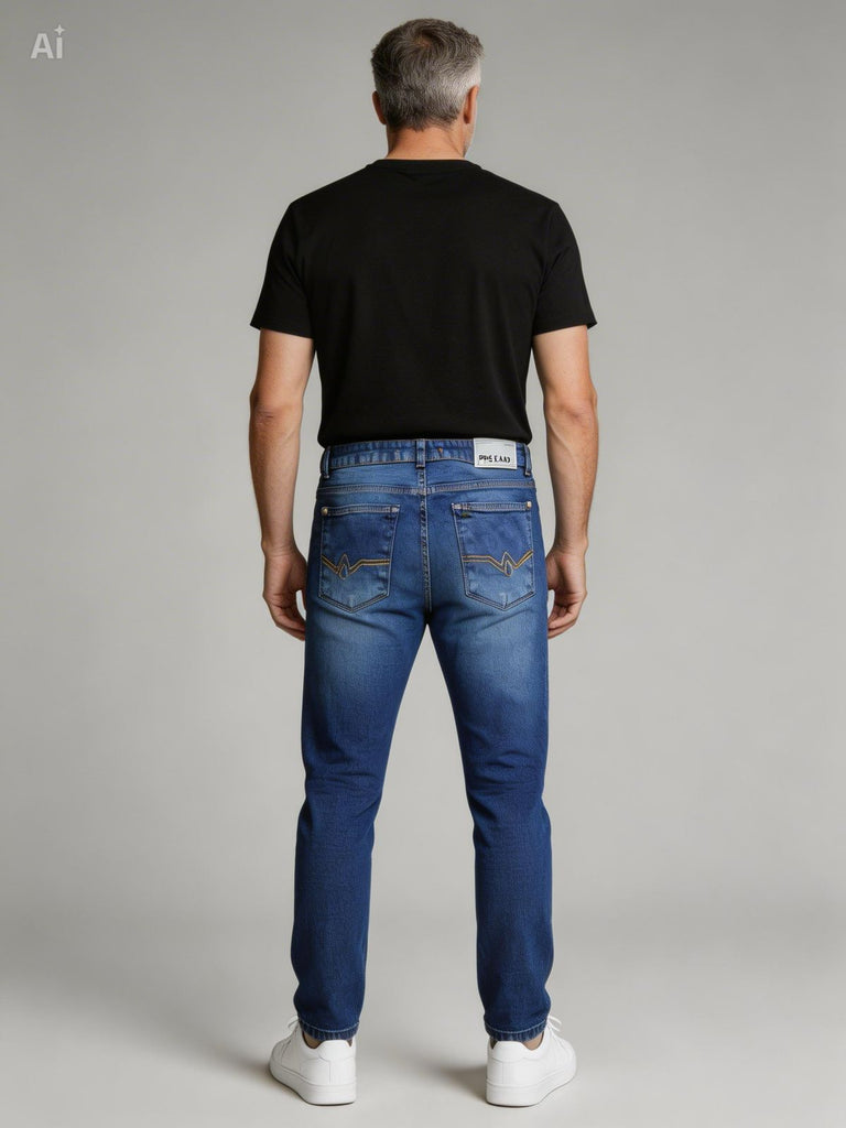 Calça Jeans PRS Skinny Com Bolso Celular