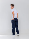 Calça Jeans PRS Comfort Amaciado Puídos Com Bolso Celular