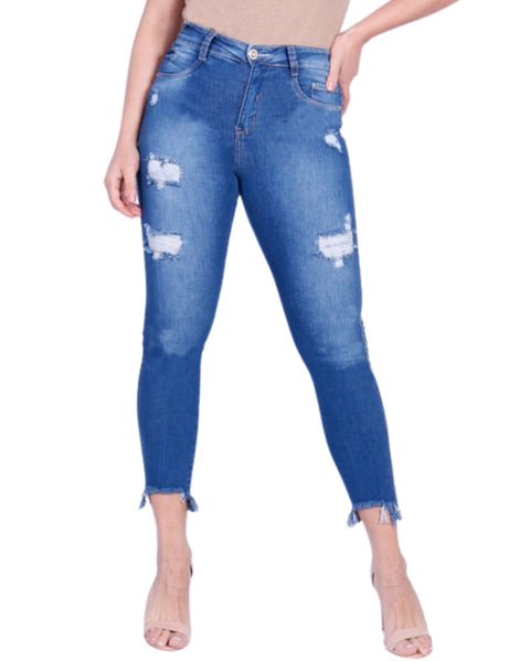 Calça Jeans PRS Skinny Jeans Com Bolso Celular