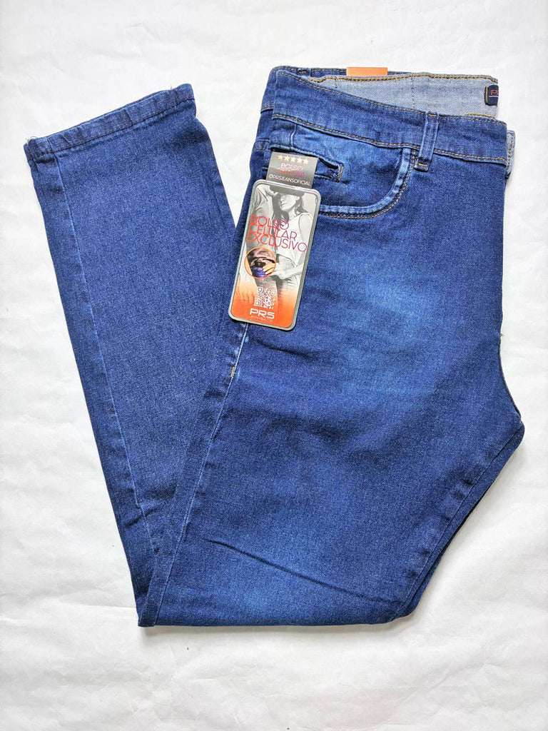 Calça Jeans PRS Skinny Com Bolso Celular