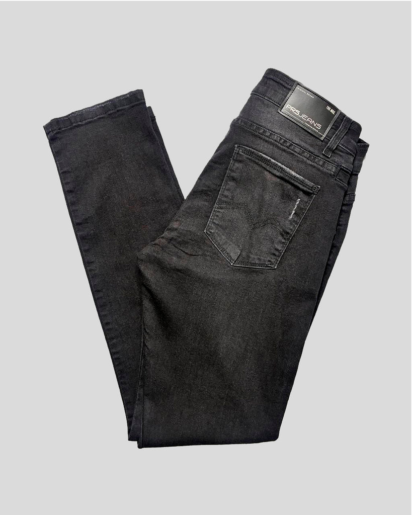 Calça Jeans PRS Black Skinny Com Bolso Celular