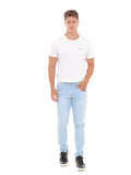 Calça Jeans PRS Skinny Sky Blue Sem Bolso Celular