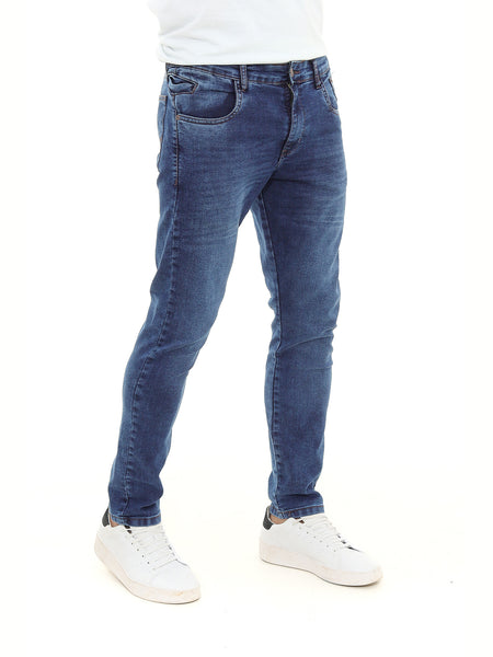 Calça Jeans PRS Skinny Lavagem Laser Com Bolso Celular