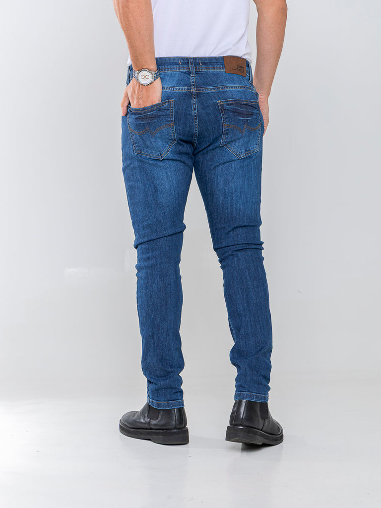 Calça Jeans PRS Skinny Basic Com Bolso Celular
