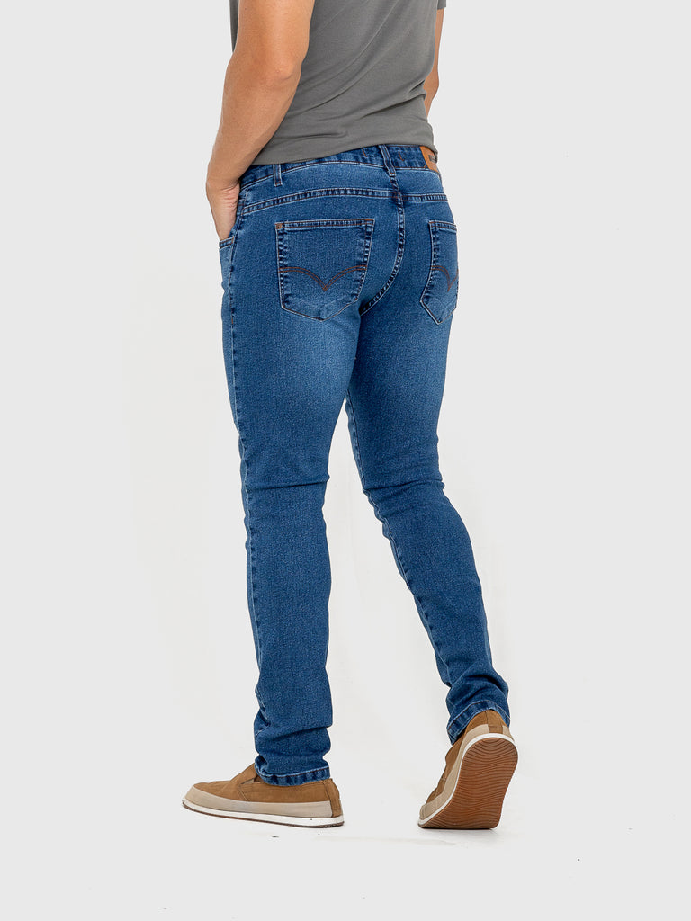 Calça Jeans PRS Skinny Com Bolso Celular