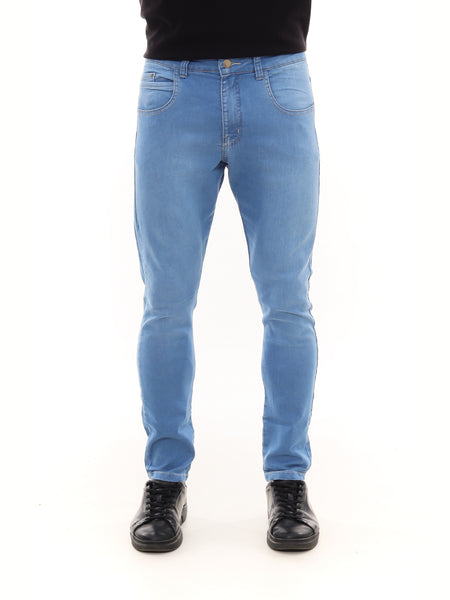 Calça Jeans PRS Skinny Light Blue Sem Bolso Celular