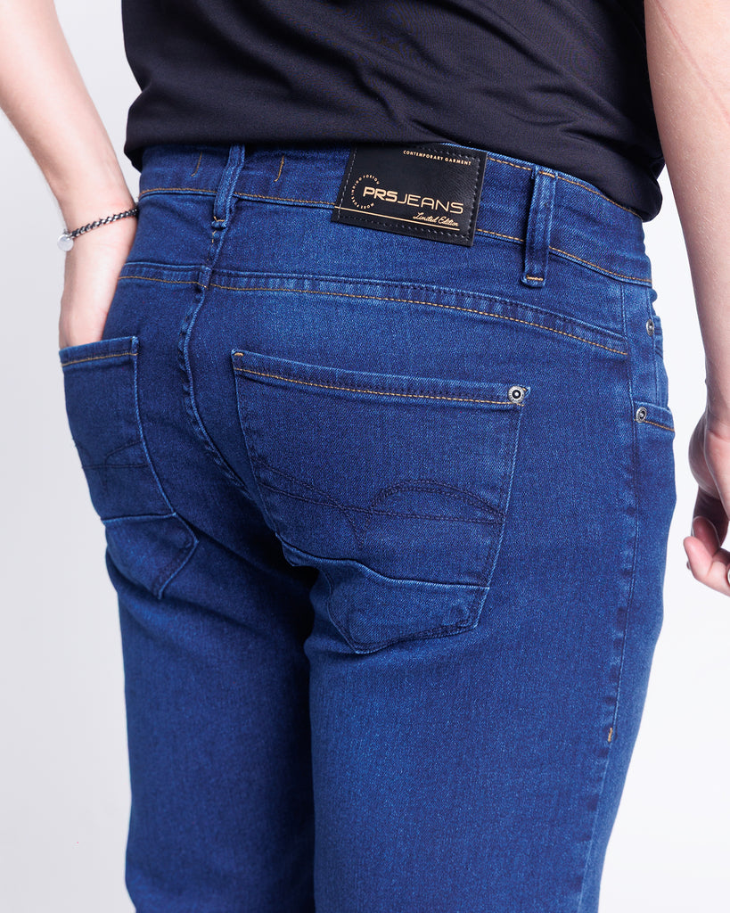 Calça Jeans PRS Comfort Azul Lisa Básica