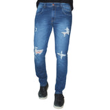 Calça Jeans PRS Skinny Destroyer Com Bolso Celular