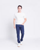Calça Jeans PRS Azul Lisa Skinny Com Bolso Celular