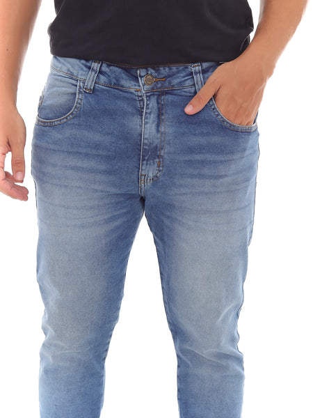 Calça Jeans PRS Skinny Blue Stone Com Bolso Celular
