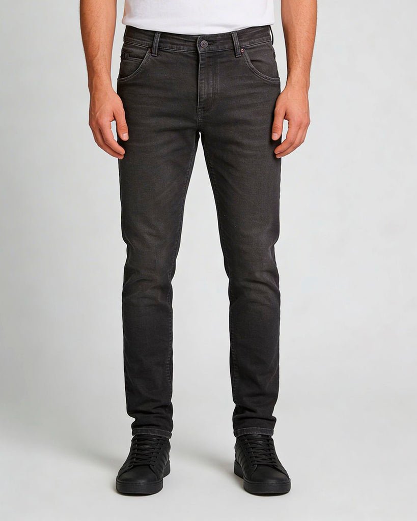 Calça Jeans PRS Black Skinny Com Bolso Celular