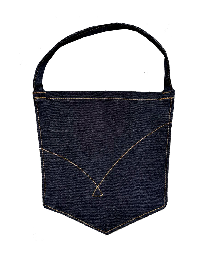 Saco Jeans Para Lixo de Carro