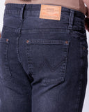 Calça Jeans Cowboy Masculina Country com Bolso Celular Preta Stonada