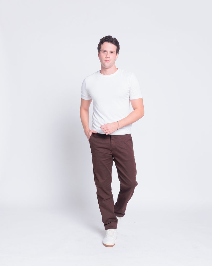 Calça Sarja PRS Sport Fino Café