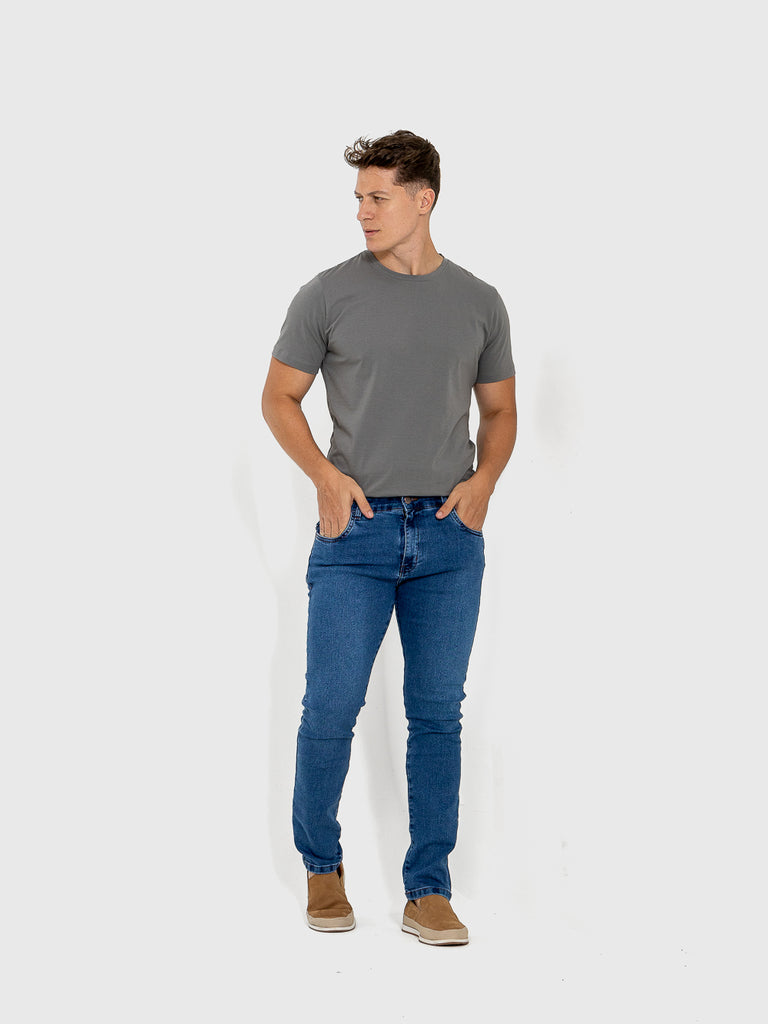 Calça Jeans PRS Skinny Com Bolso Celular