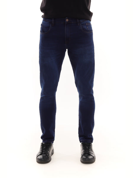 Calça Jeans PRS Skinny Blue Intense Com Bolso Celular