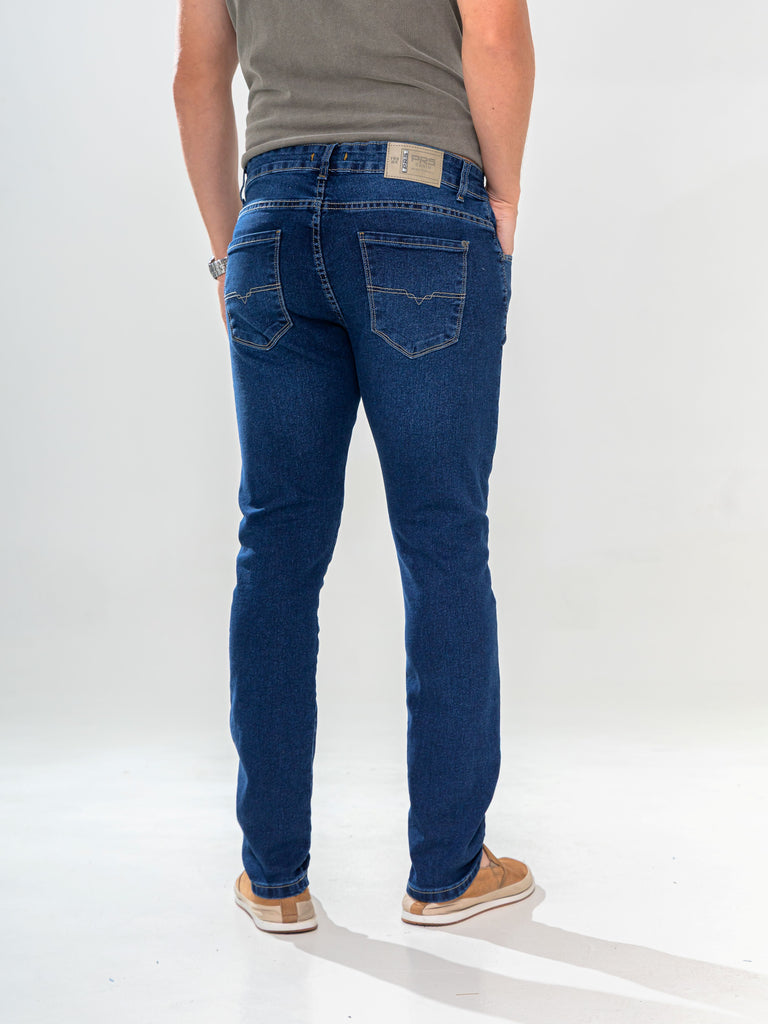Calça Jeans PRS Skinny Azul Básica