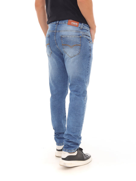 Calça Jeans PRS Skinny Blue Stone Com Bolso Celular