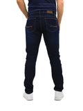 Calça Jeans PRS Skinny Azul Escura Com Bolso Celular